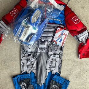 Kids Superhero Costume - Red, Blue, Gray